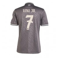 Maglia Calcio Real Madrid Vinicius Junior #7 Terza Divisa 2024-25 Manica Corta